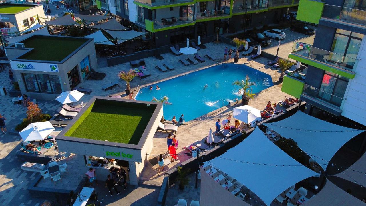 Fineloft Sea View Apartment-Spa N Pools Beach Resort Năvodari Exteriér fotografie